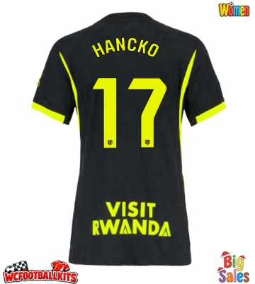 Atletico Madrid David Hancko #17 Replica Away Stadium Shirt for Women 2026-27 Short Sleeve
